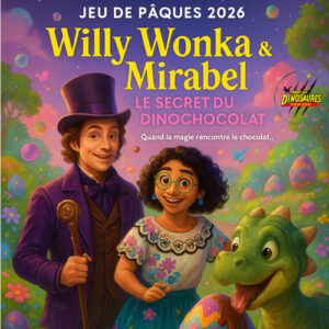 PÂQUES AU PARC AUX DINOSAURES